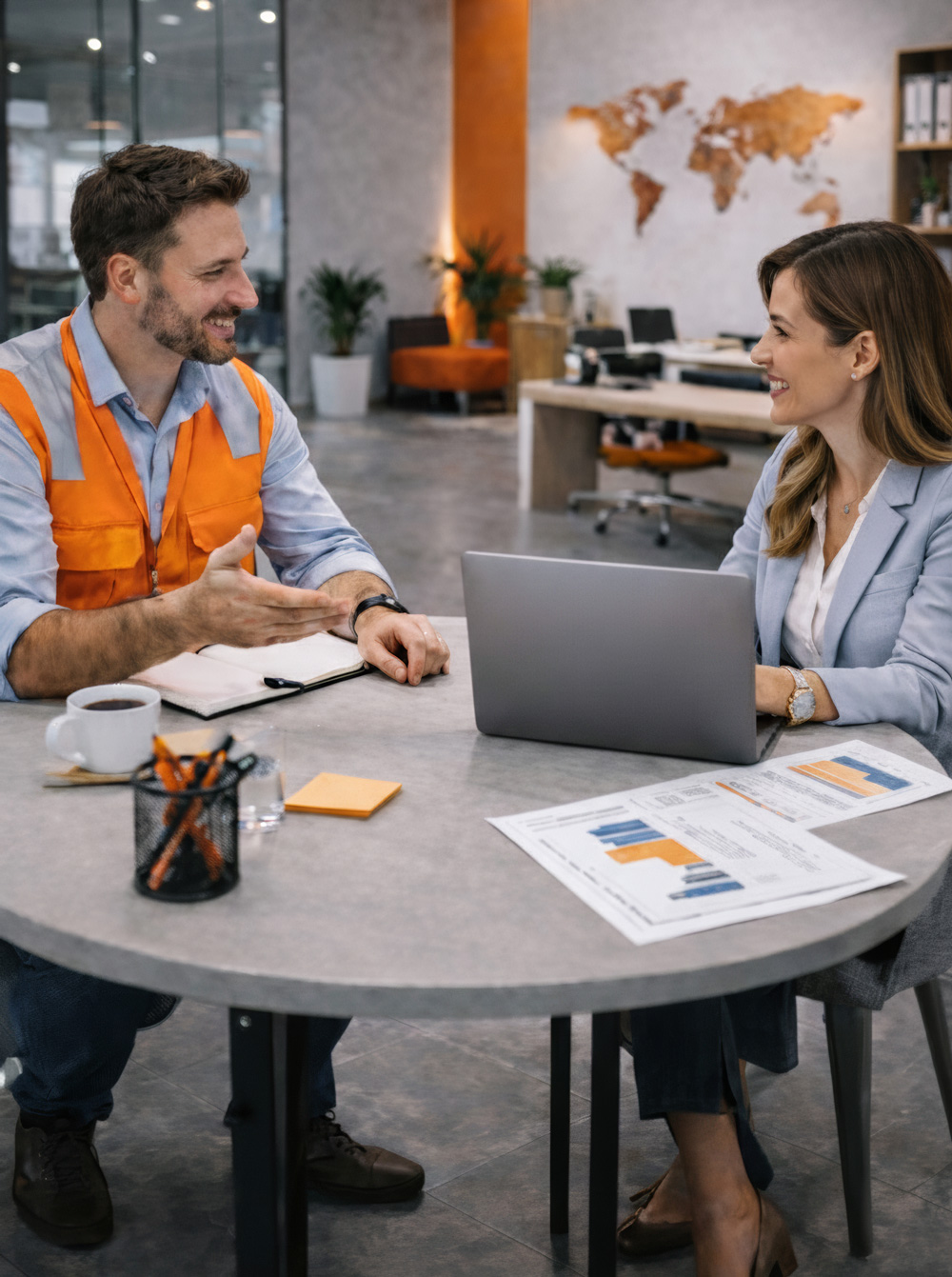 Organização fiscal, financeira e operacional integrada